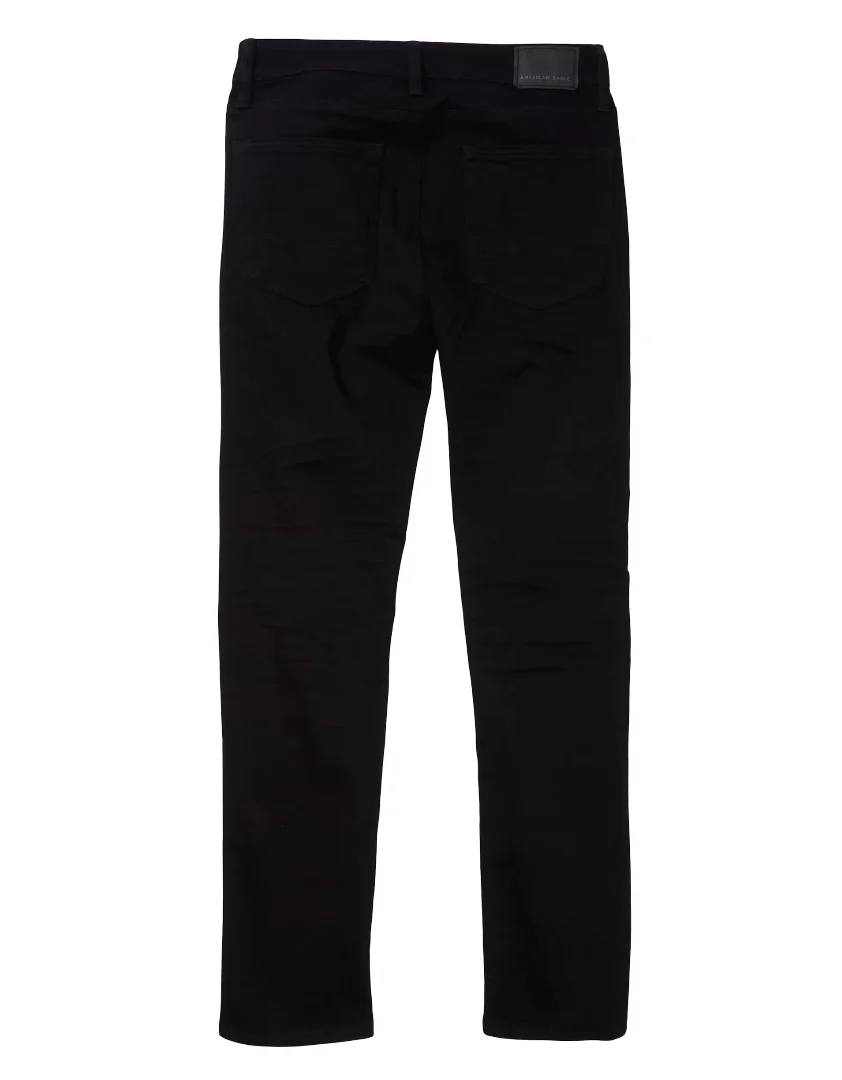 American Eagle Mens AE Flex+ Original Straight Jeans - Image 2