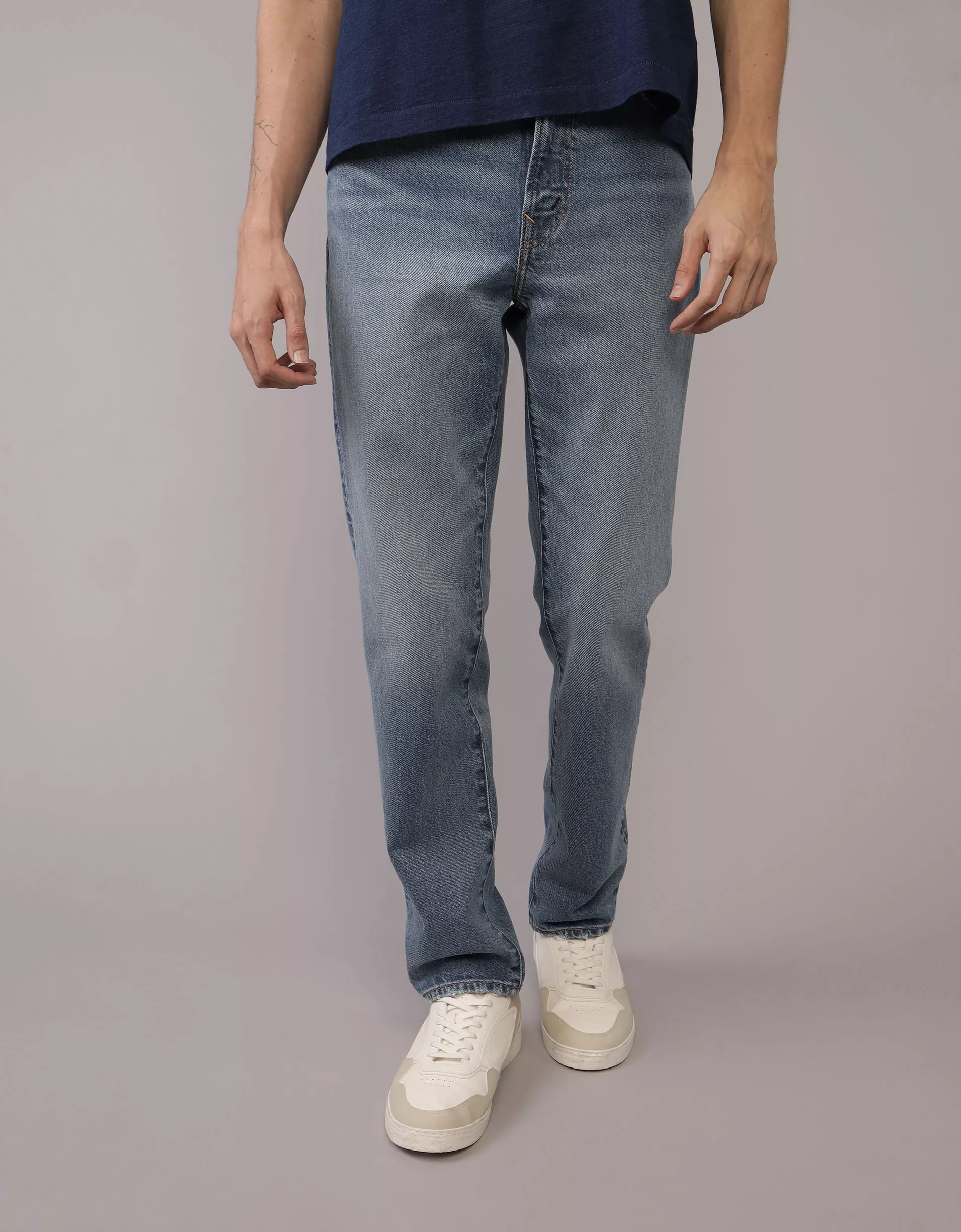 American Eagle Mens AE EasyFlex Original Straight Jeans - Image 3