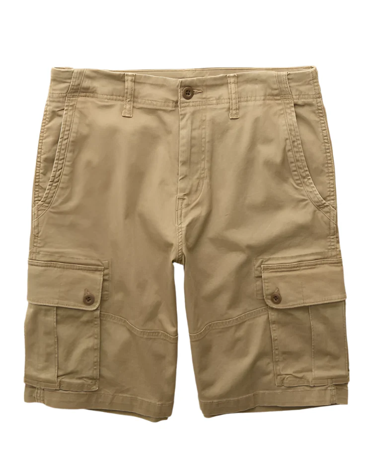 American Eagle Mens AE Flex 10" Lived-In Cargo Shorts - Image 3