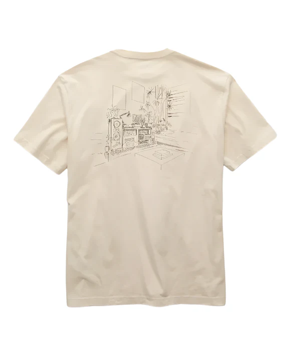 American Eagle Mens Logo Graphic Short Sleeve T-Shirt - Image 2