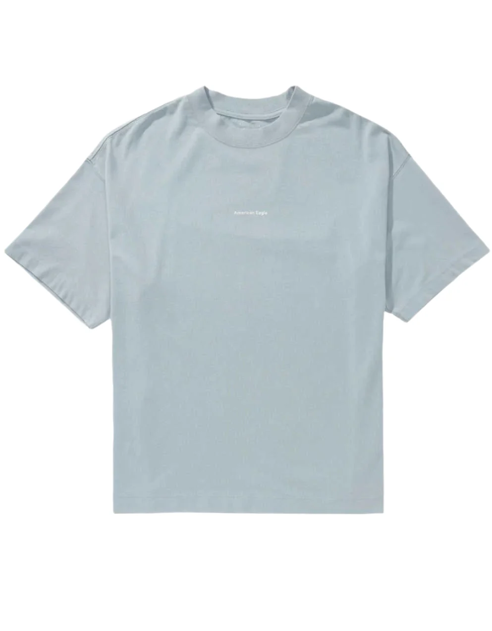 American Eagle Mens AE Boxy Oversized Logo Graphic Short Sleeve T-Shirt - Image 2