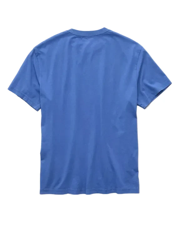 American Eagle Mens AE Standard Fit Graphic Logo Short Sleeve T-Shirt - Image 2