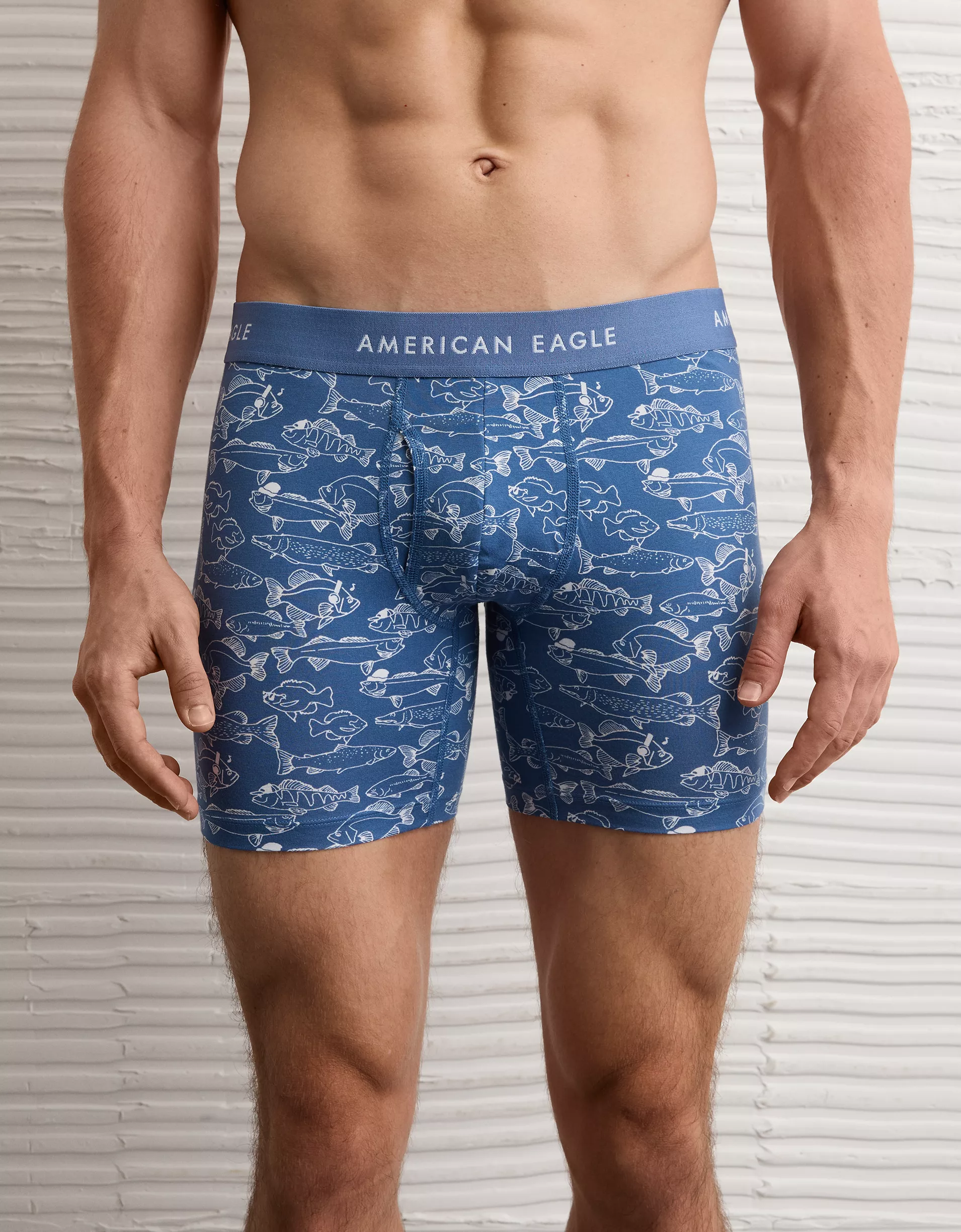 American Eagle Mens AEO 6" Classic Boxer Briefs - Image 4