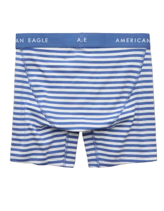 American Eagle Mens AEO 6" Classic Striped Boxer Briefs - Image 2