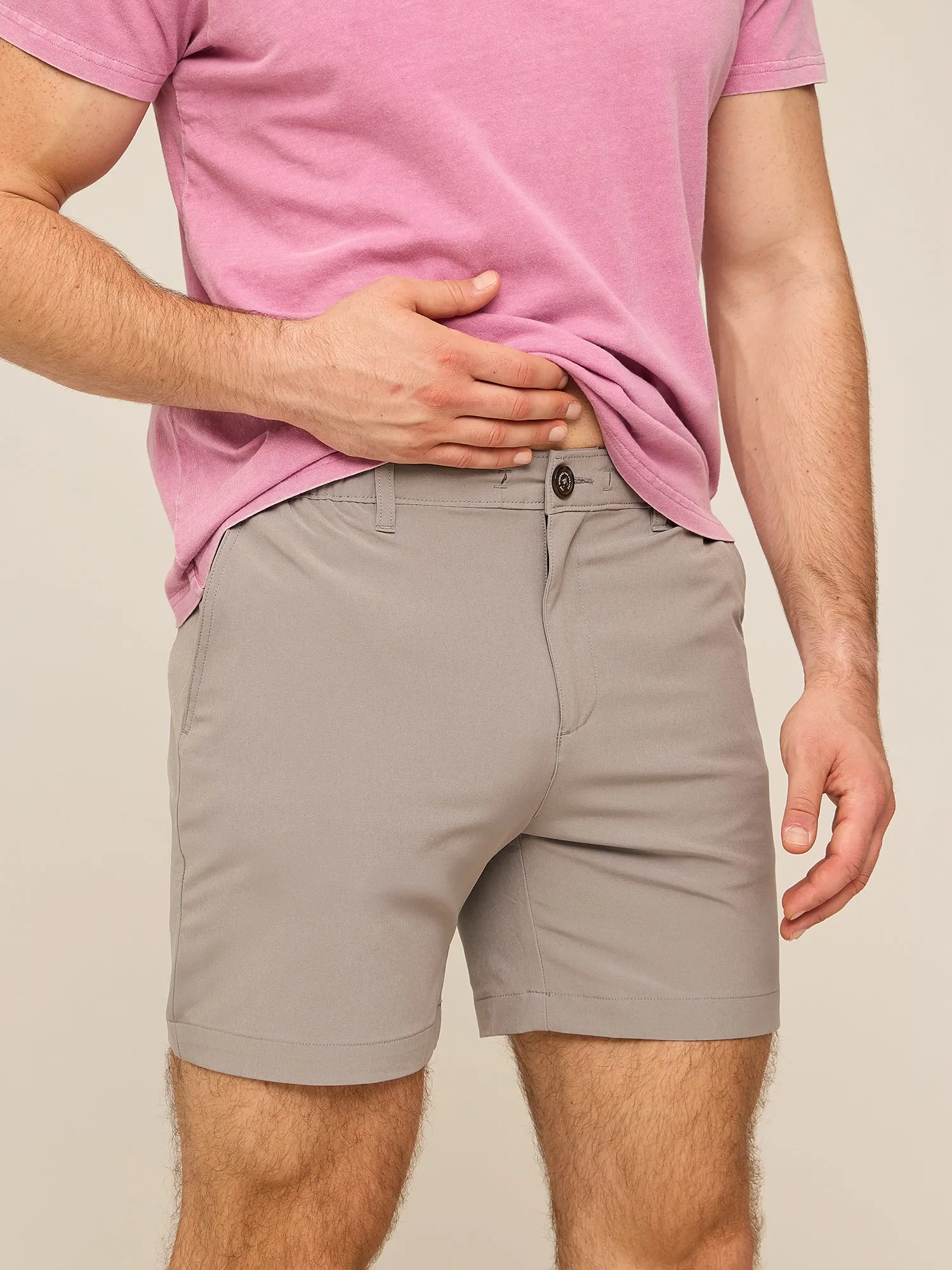 Chubbies Mens The Worlds Grayests 6" Performance Shorts - Image 5