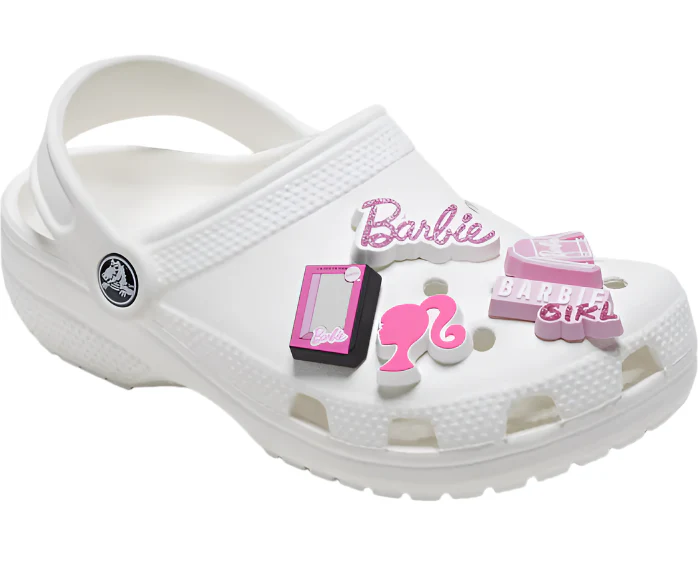 Crocs Barbie Pink Jibbitz Charms - 5 Pack - Image 3