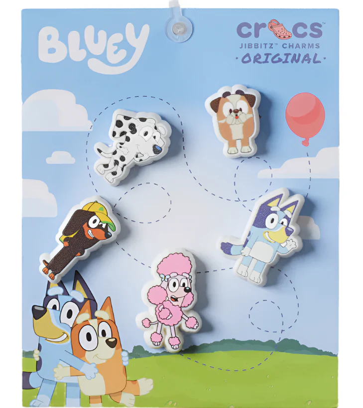 Crocs Bluey Jibbitz Charm - 5 Pack - Image 2