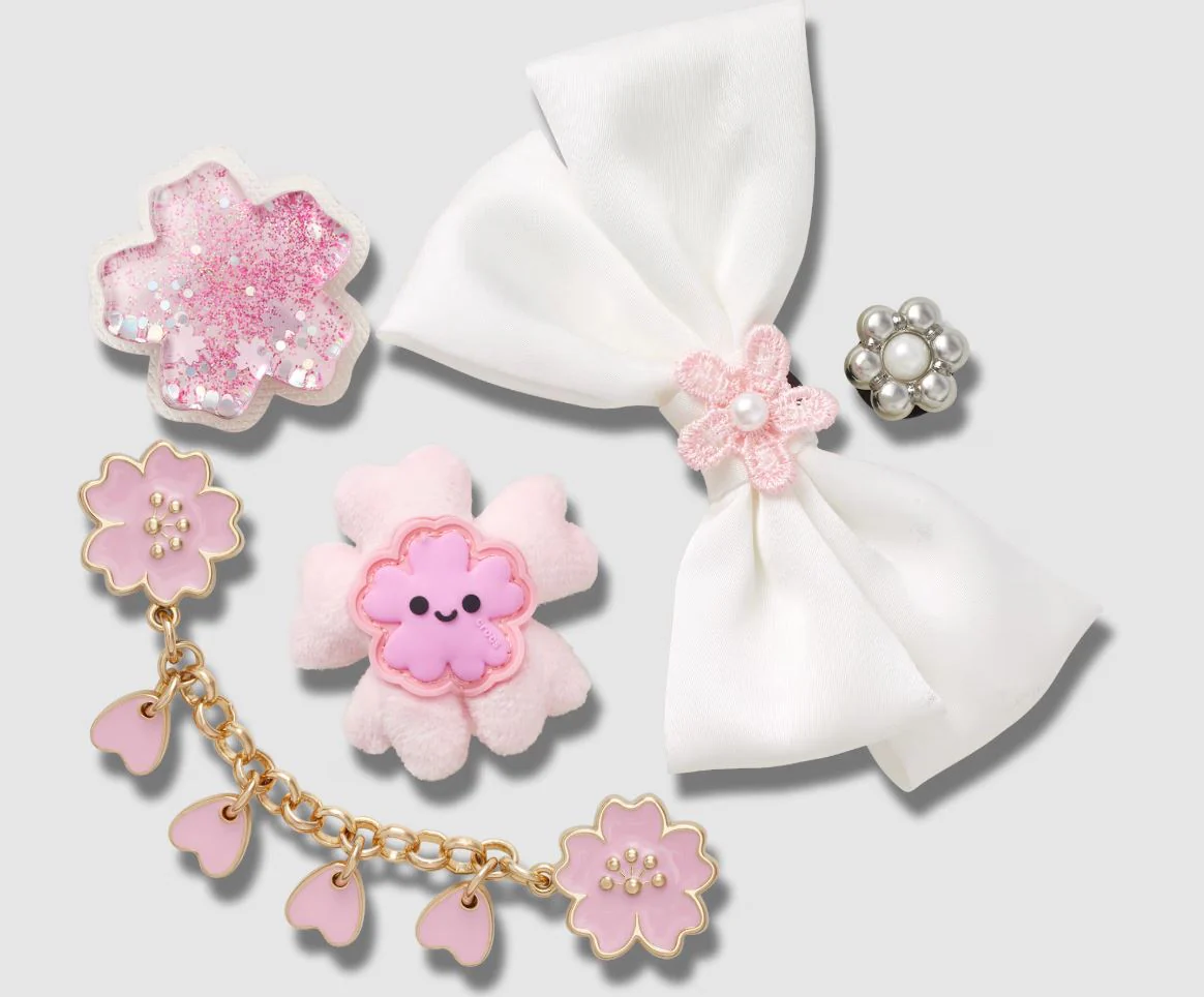 Crocs Sakura Celebration Shoe Charm Jibbitz - 5 pk - Image 4