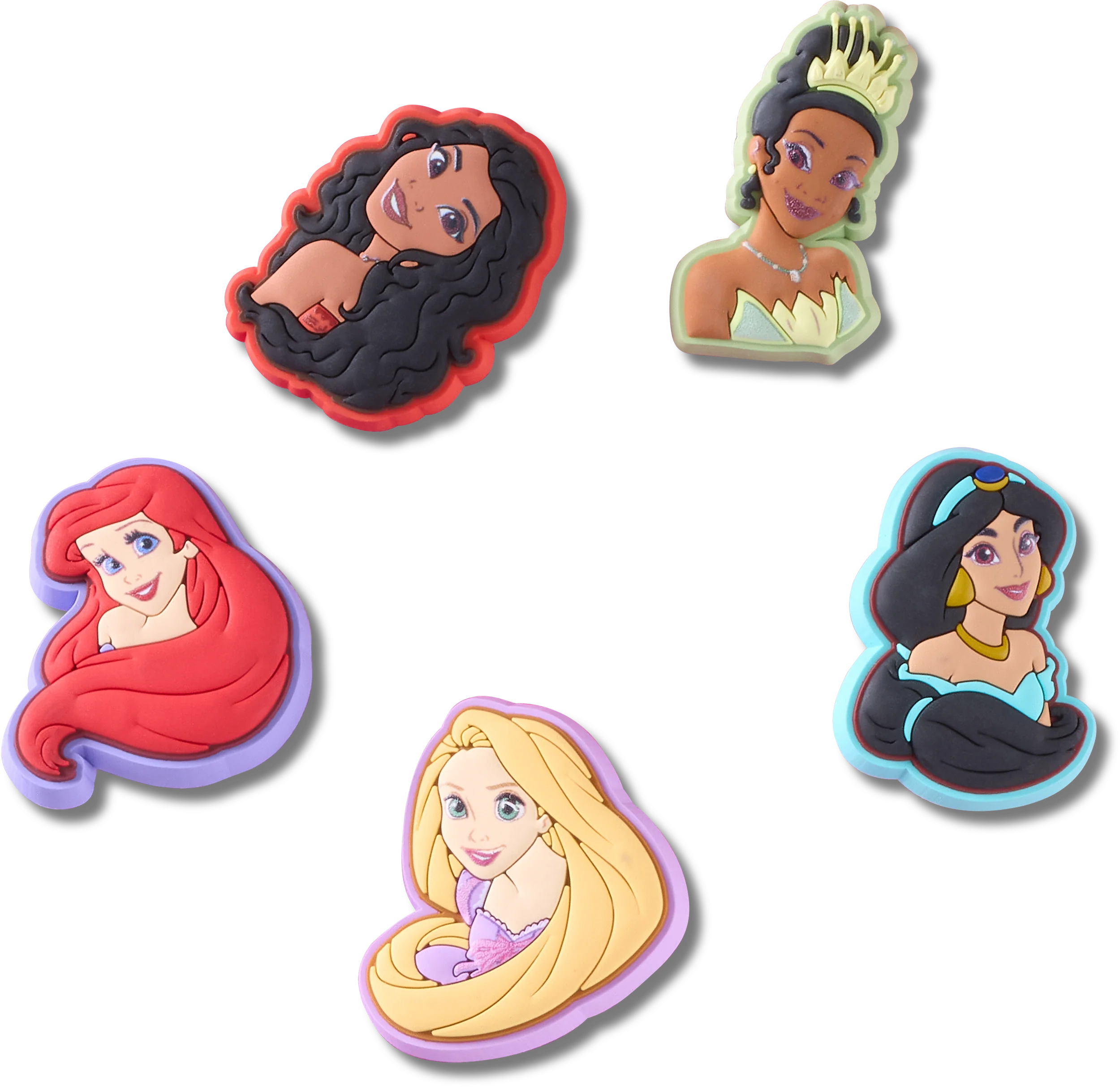 Crocs Disney Princess Jibbitz Charms - 5 Pack