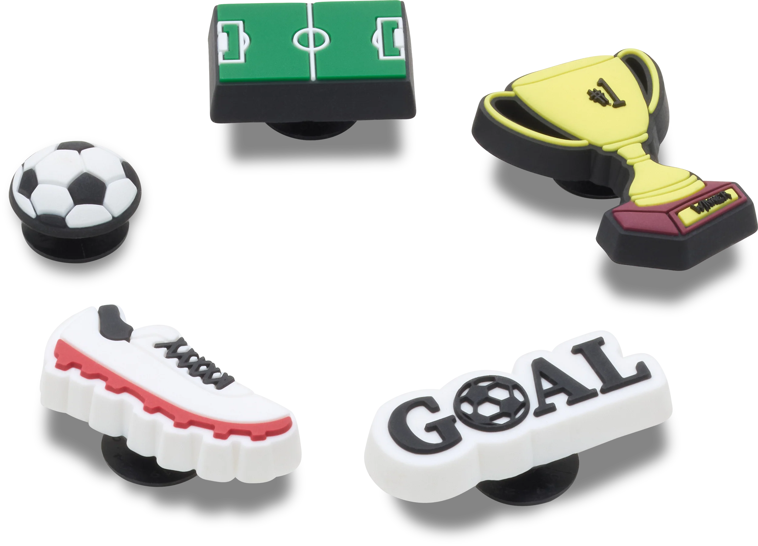 Crocs Soccer Star Jibbitz Charms - 5-Pack - Image 2