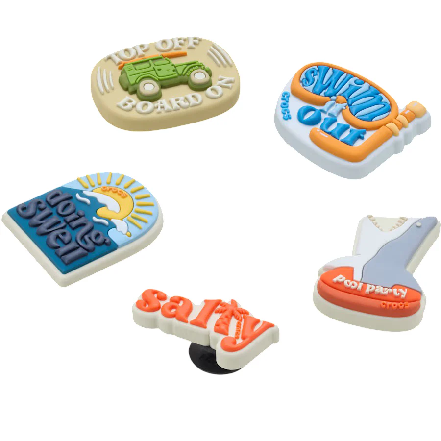 Crocs Summer of Crocs Jibbitz Charms - 5 Pack - Image 2