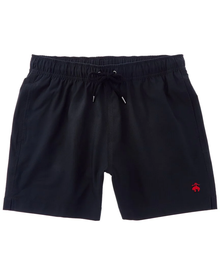 Brooks Brothers Mens 5" Solid Swim Trunks