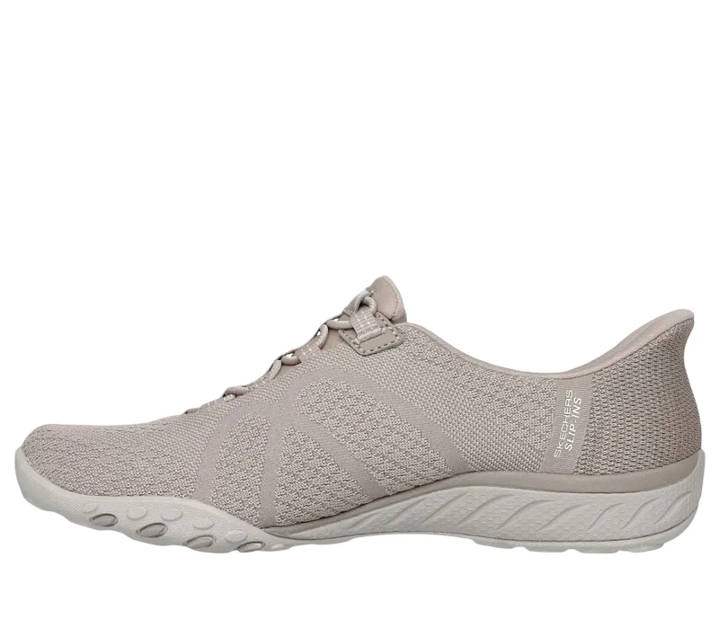 Skechers Womens Slip-Ins: Breathe-Easy Knitty Waves Slip-On Shoes - Image 3