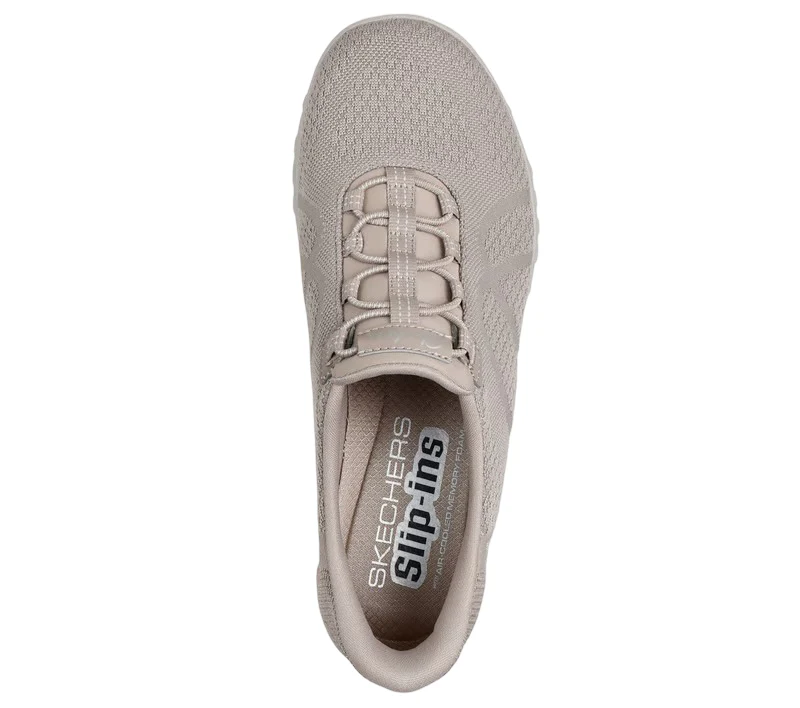 Skechers Womens Slip-Ins: Breathe-Easy Knitty Waves Slip-On Shoes - Image 4