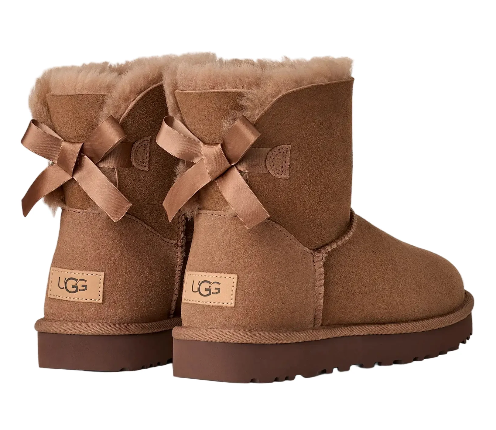 UGG Womens Mini Bailey Bow II Boots - Image 4