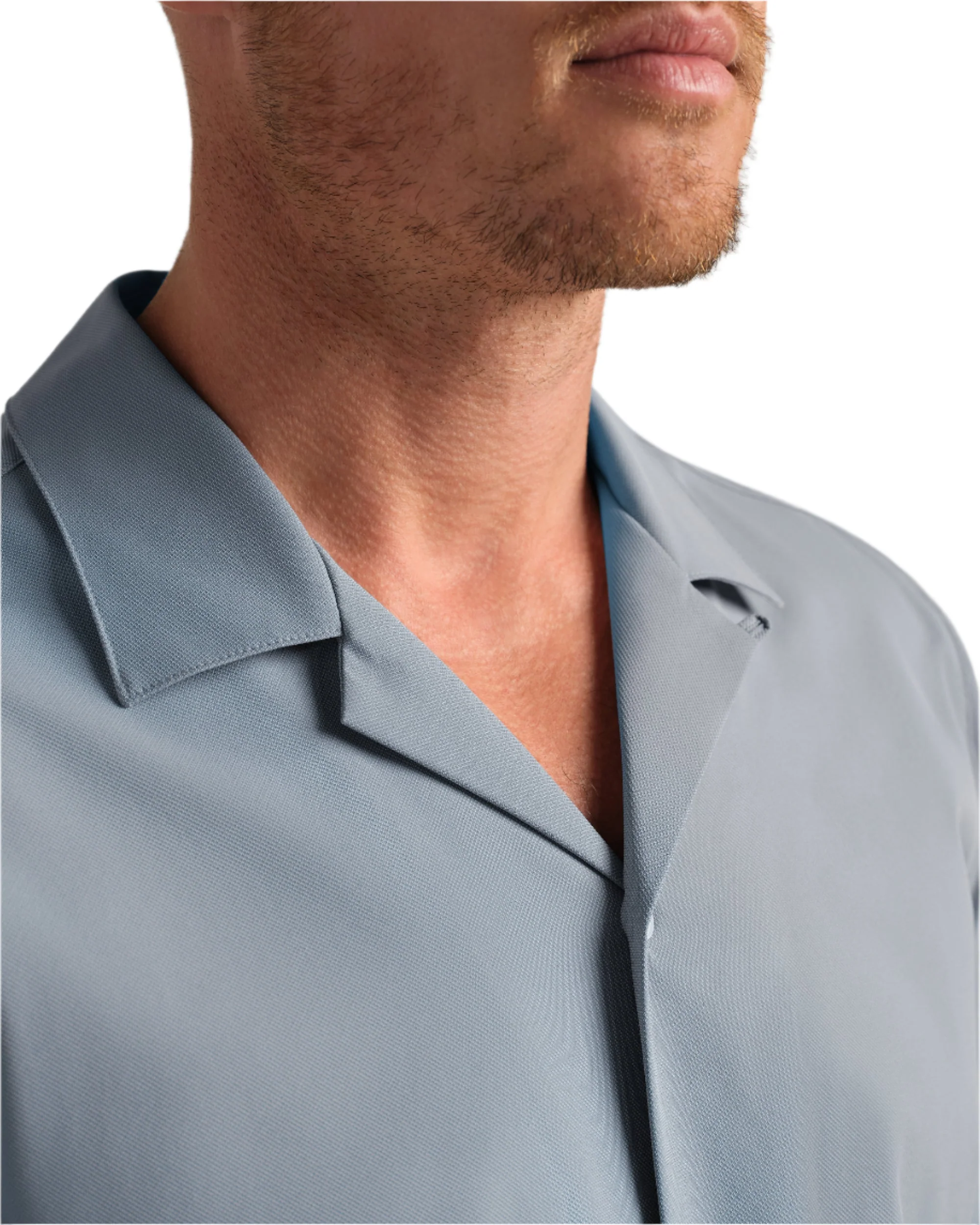 Rhone Mens State Of Mind Camp Collar Shirt - Image 2