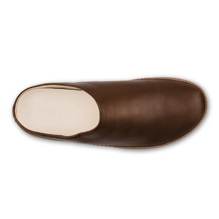 OluKai Mens Hāmani Leather Mules - Image 3