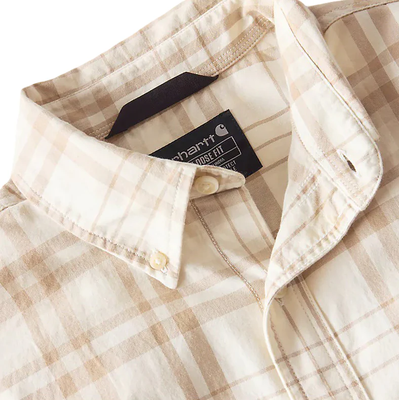 Carhartt Mens Fort Loose Plaid Short Sleeve Shirt - Size 3XL - Image 5