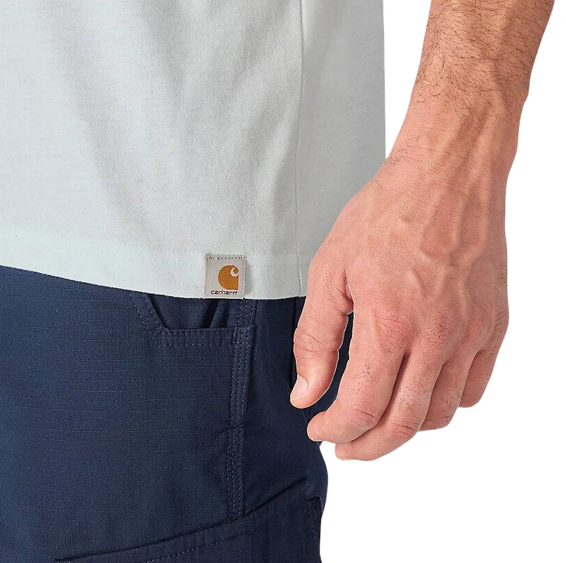 Carhartt Mens Irvine Relaxed Work Short Sleeve T-Shirt - Image 5
