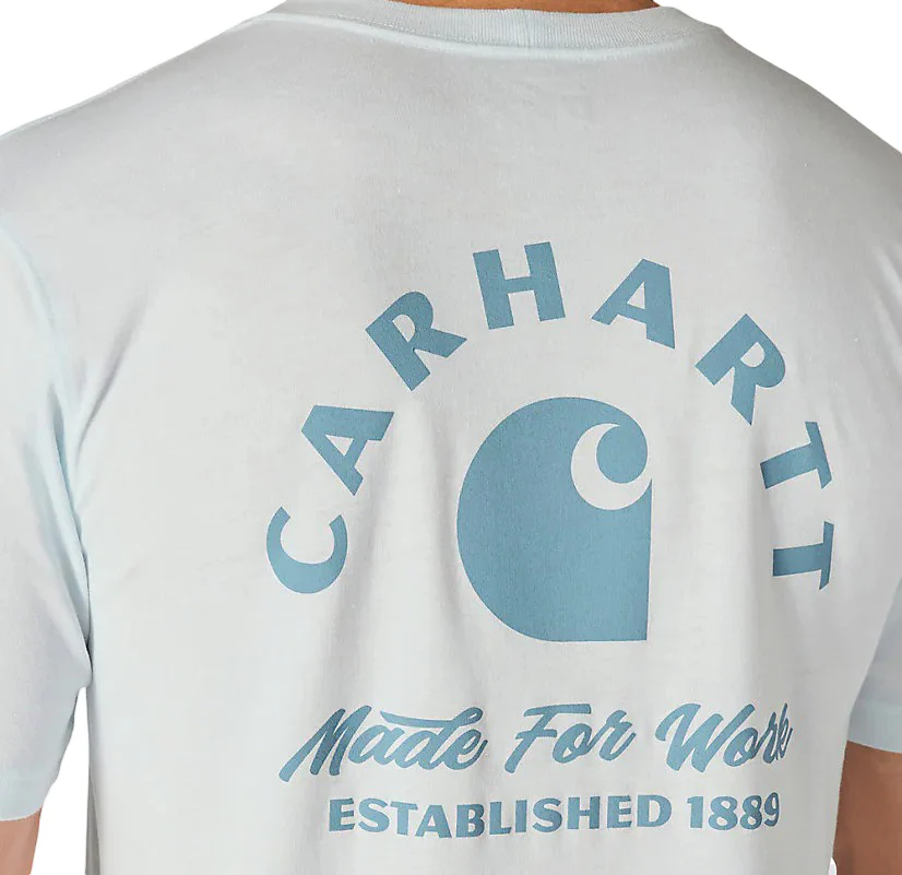 Carhartt Mens Irvine Relaxed Work Short Sleeve T-Shirt - Size 3XL - Image 4