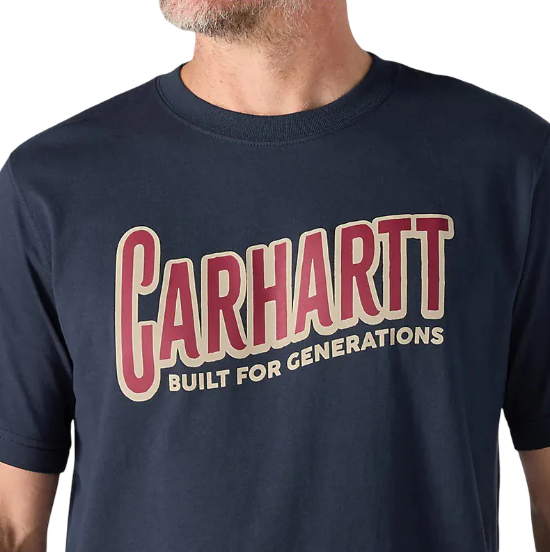 Carhartt Mens Irvine Relaxed Generations Short Sleeve T-Shirt - Image 7