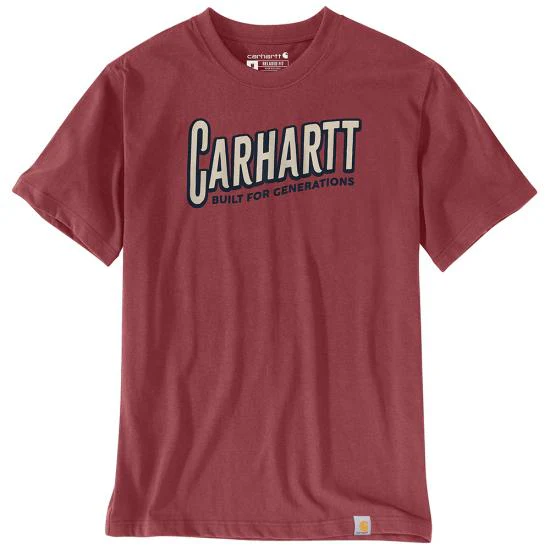 Carhartt Mens Irvine Relaxed Generations Short Sleeve T-Shirt - Size 3XL