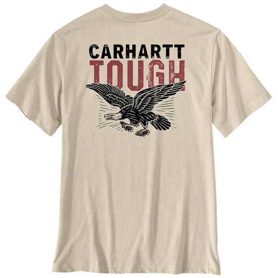 Carhartt Mens Irvine Relaxed Eagle Short Sleeve T-Shirt - Size 3XL