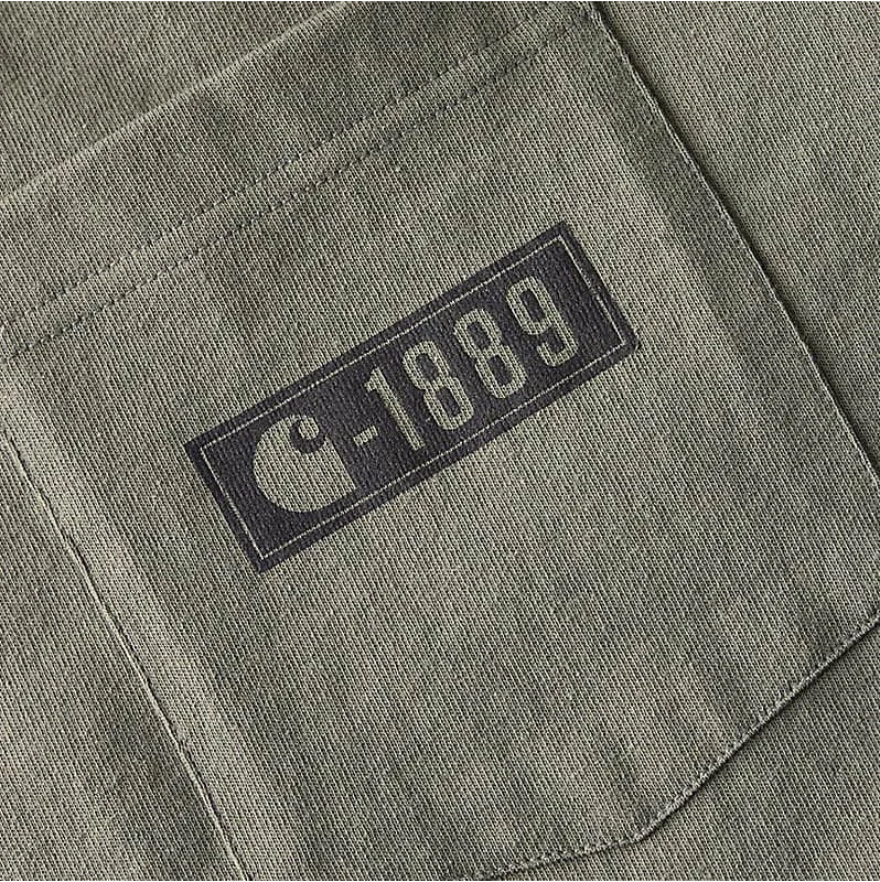 Carhartt Mens Loose Fit Heavyweight 1889 Short Sleeve Pocket T-Shirt - Image 2