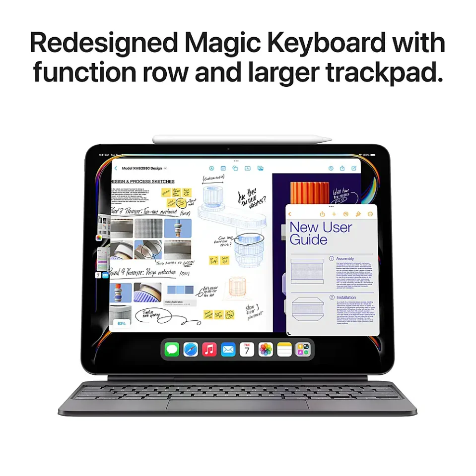 Apple 11-Inch iPad Pro M4 WiFi 2TB With Standard Glass - Space Black - Image 6