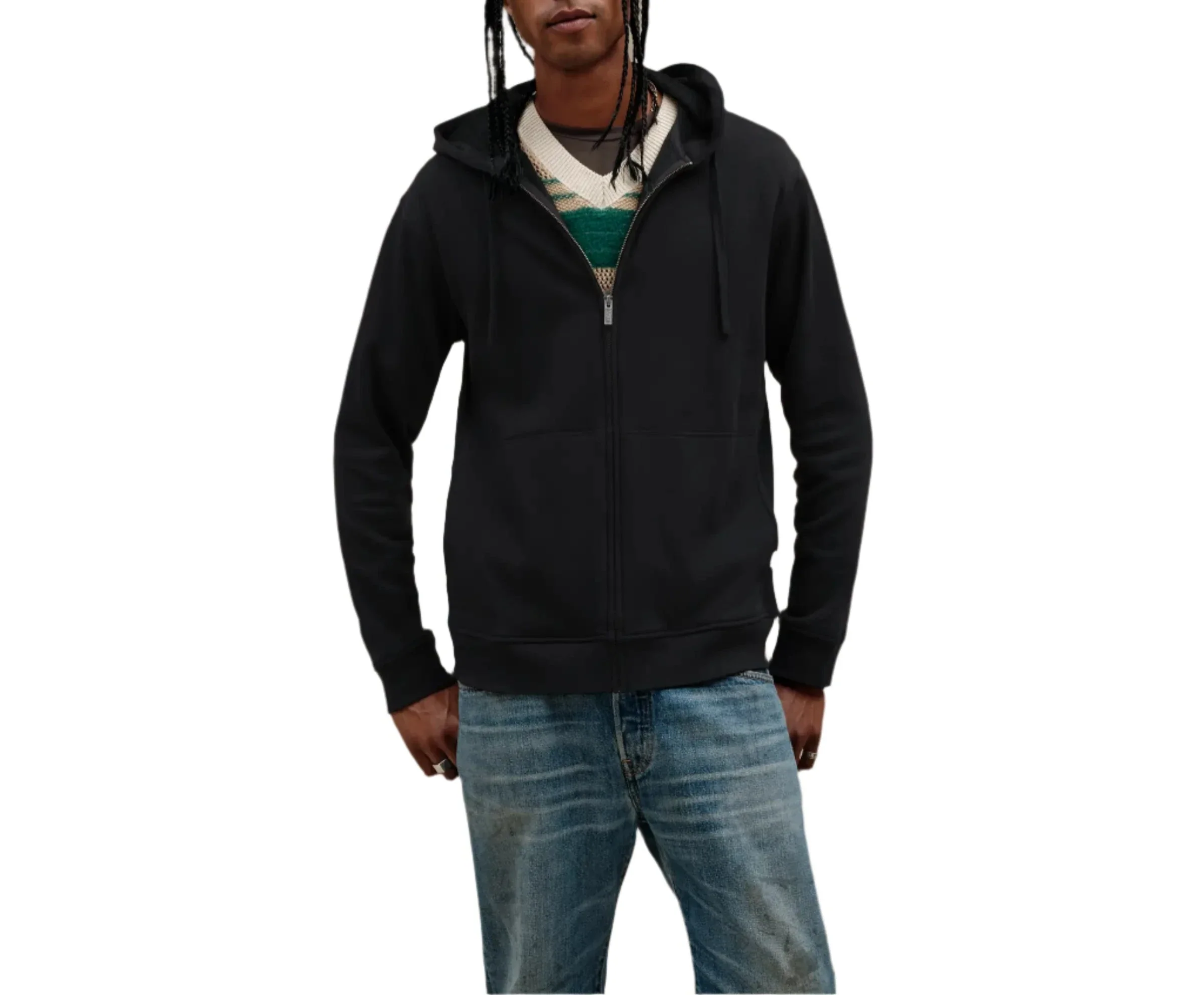 UGG Mens Gordon Full-Zip Hoodie Sweatshirt - Image 2