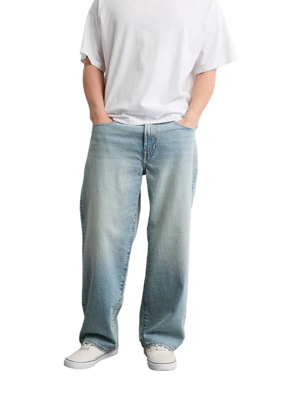 American Eagle Mens AE EasyFlex +TENCEL Fibers Baggy Jeans - Image 3