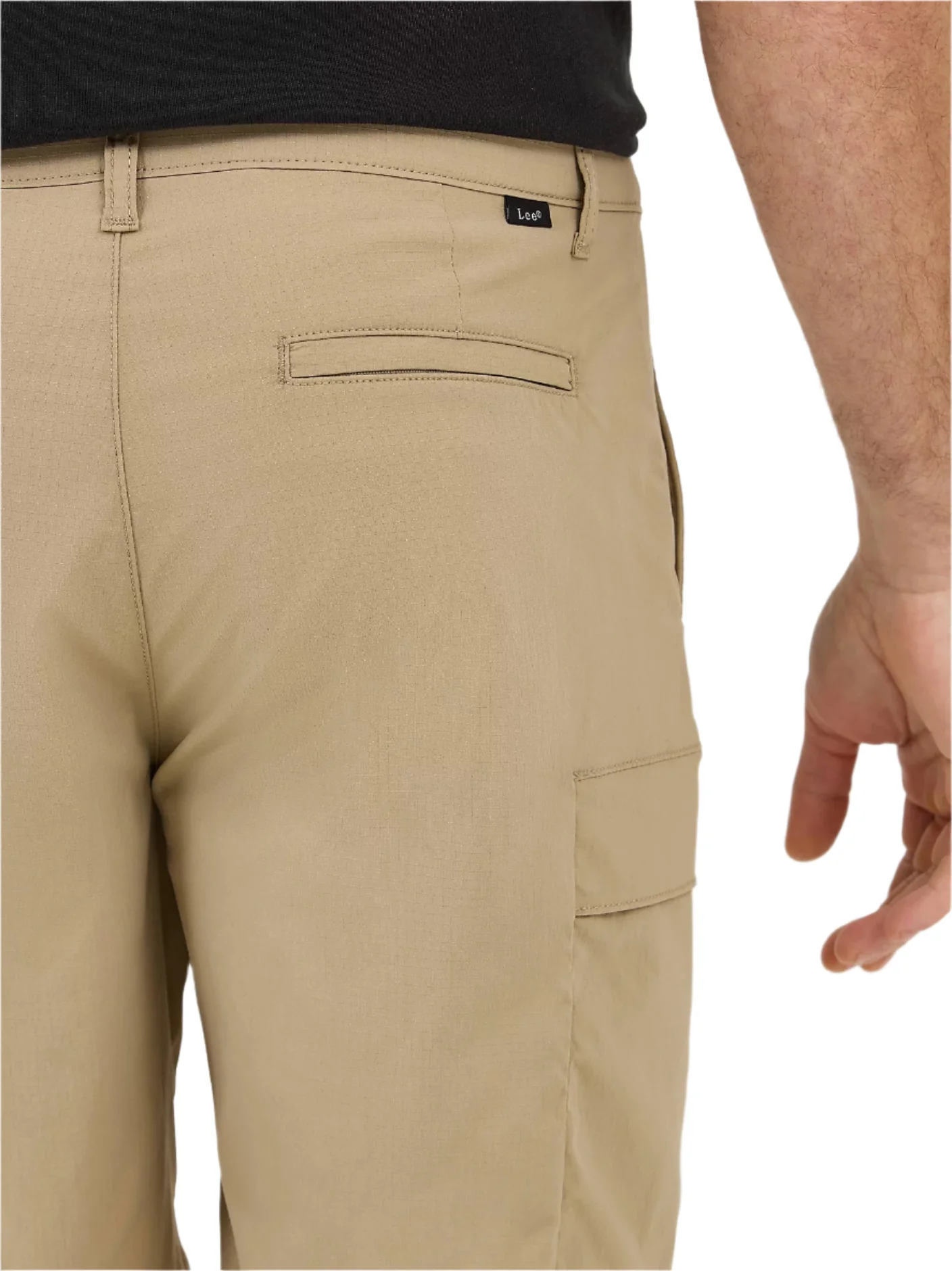 Lee Mens Extreme Motion Synthetic Ripstop Cargo Shorts - Image 4