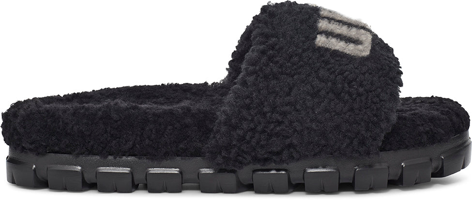 UGG Womens Cozetta Curly Graphic Slipper