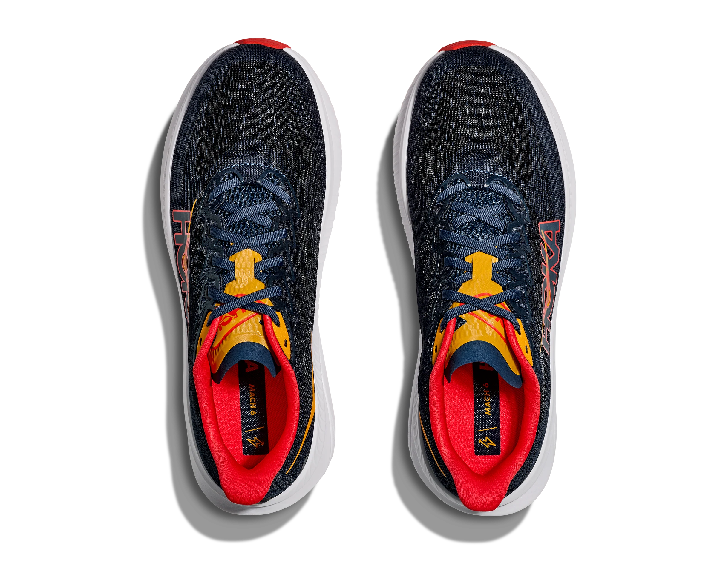 Hoka Mens Mach 6 Running Shoes - Image 3