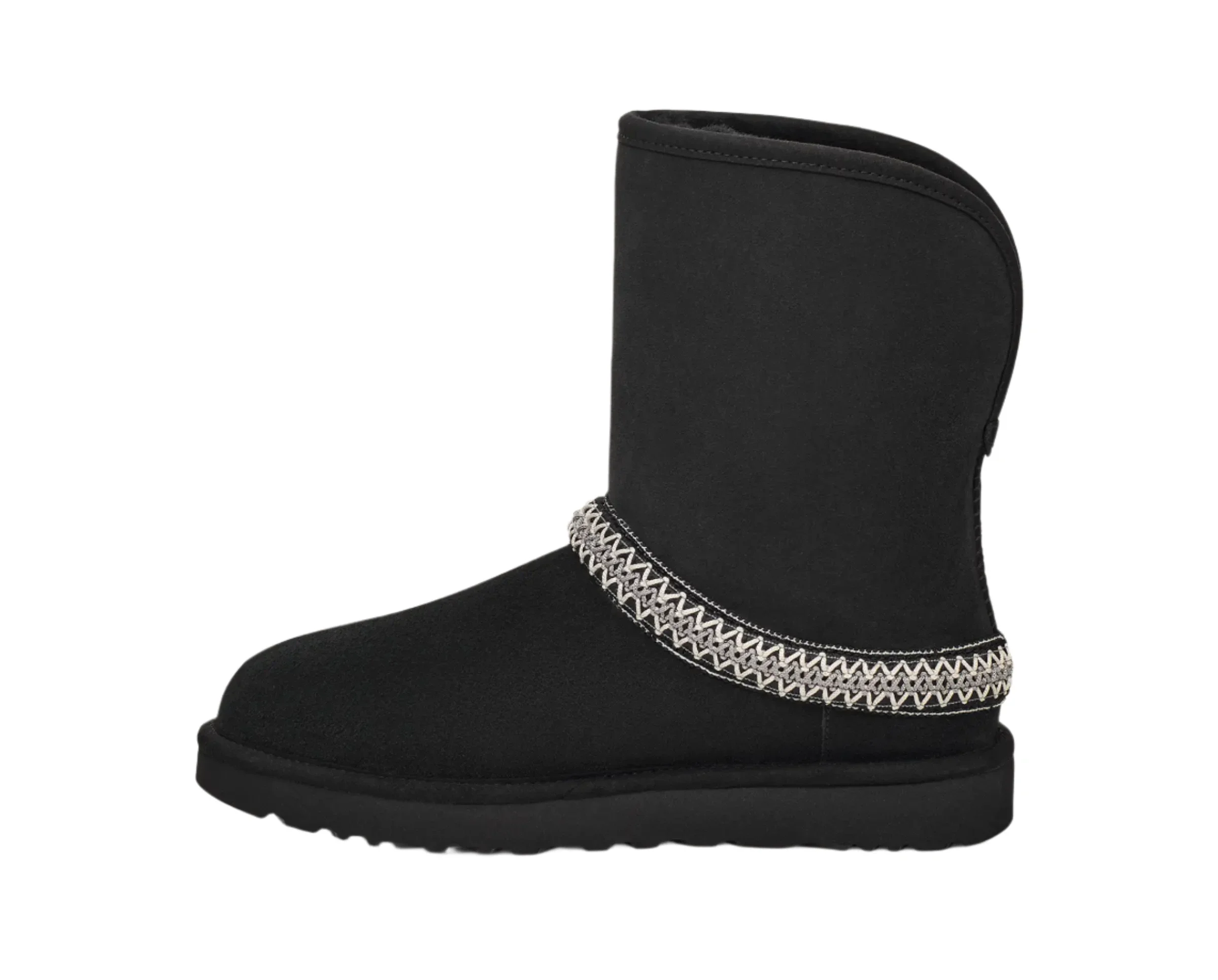 UGG Womens Classic Short Crescent Boots - Image 3