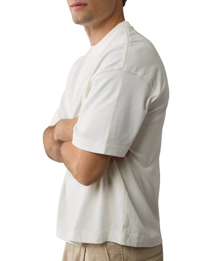 American Eagle Mens AE Boxy Fit Sueded Jersey Short Sleeve T-Shirt - Image 3