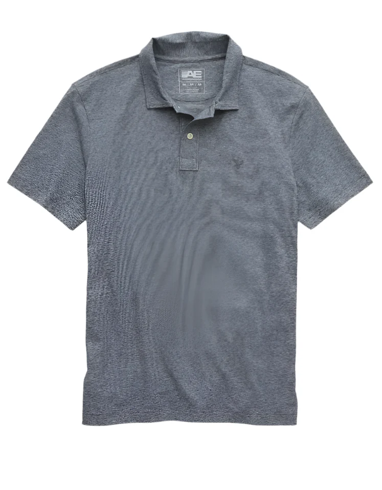 American Eagle Mens AE 24/7 Club Short Sleeve Polo Shirt - Image 5