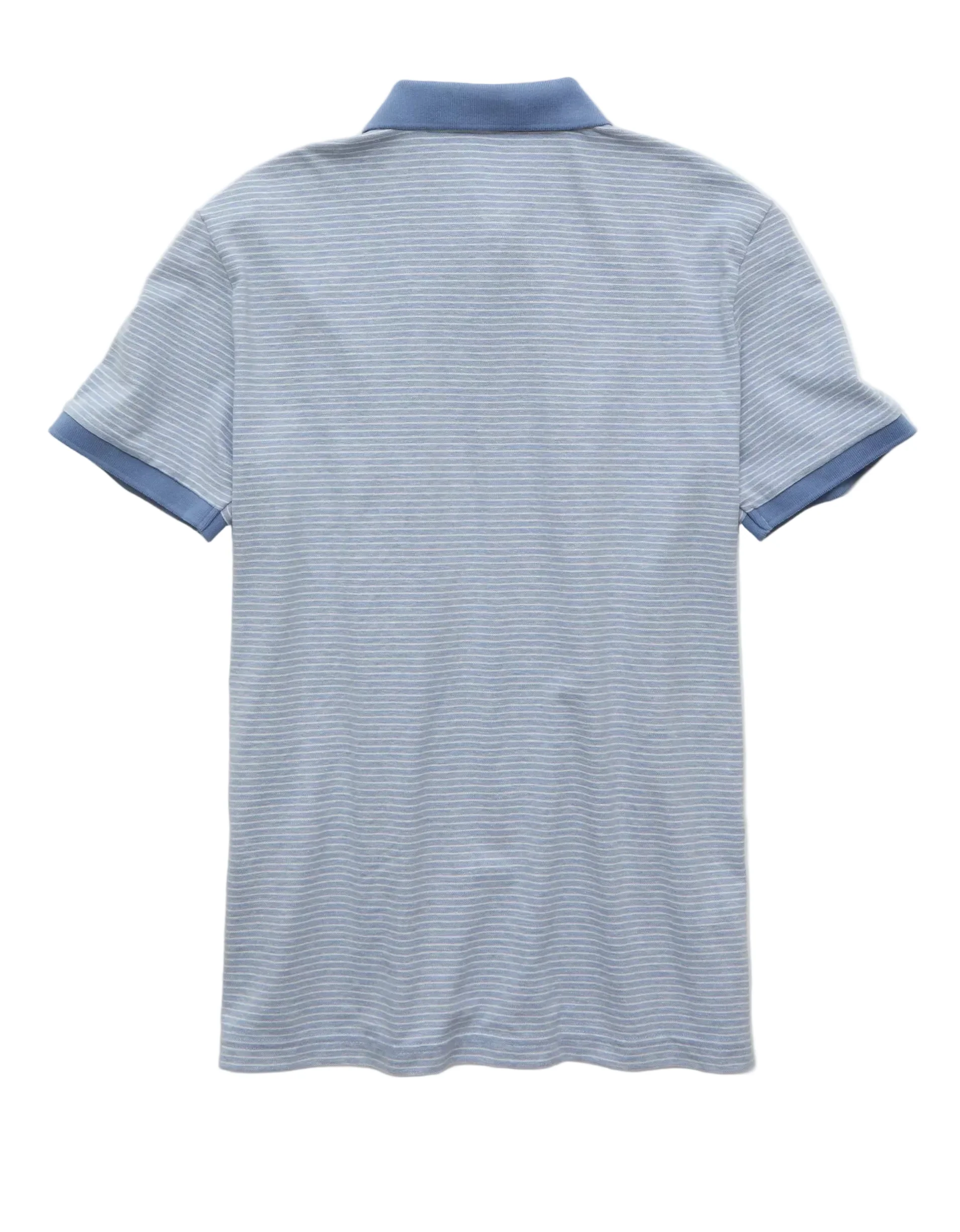 American Eagle Mens AE 24/7 Standard Fit Club Pique Polo Shirt - Image 2