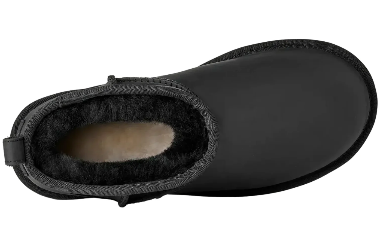 UGG Womens Classic Ultra Mini Leather Boots - Image 4