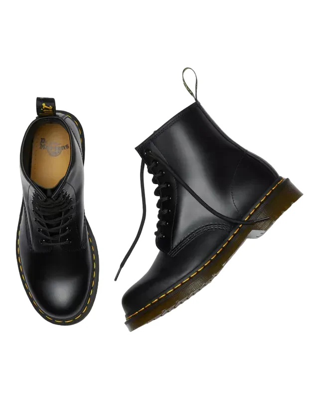Dr. Martens 1460 Smooth Leather Lace Up Boots - Image 5