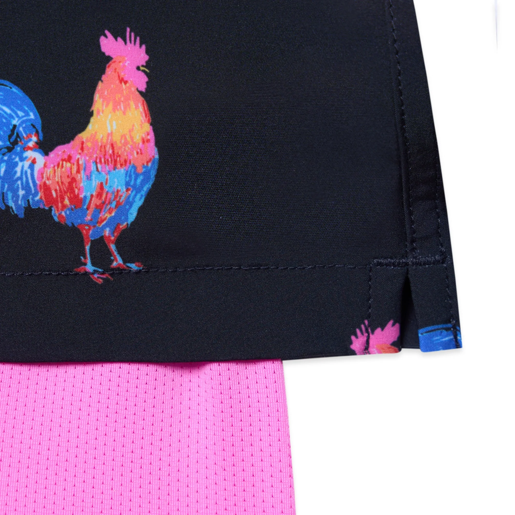 Chubbies Mens The Cockadoodle Doozies 7" Classic Swim Trunks - Image 2