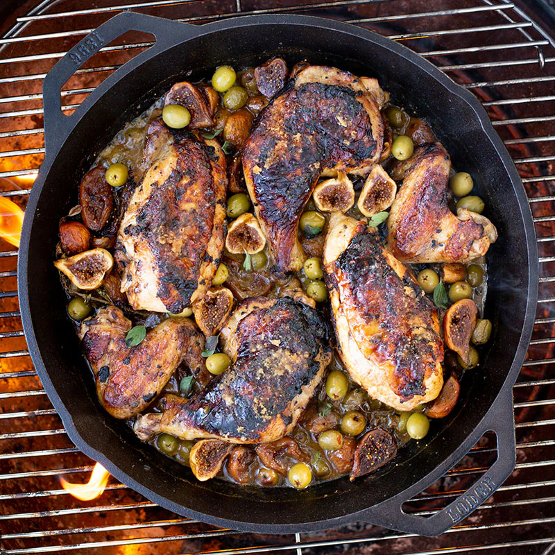 Lodge 13.25" Dual Handle Pan - Image 3