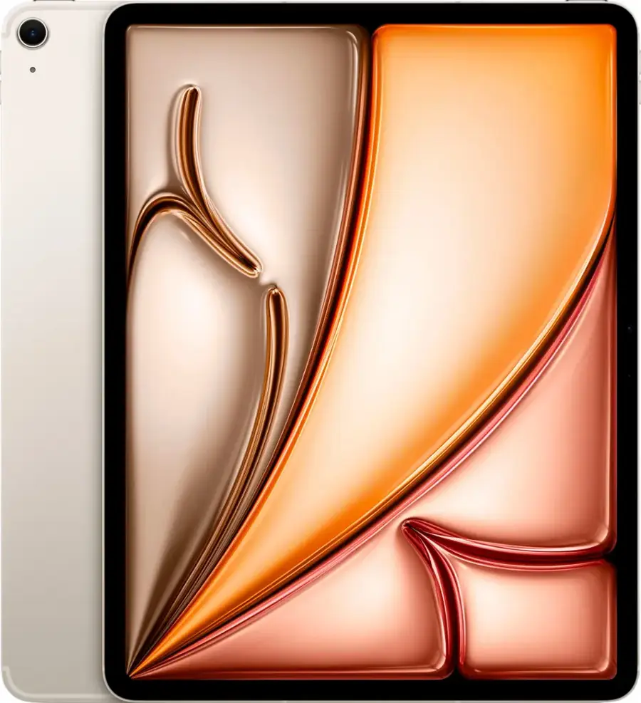 Apple 13-inch iPad Air M3 chip Built for Apple Intelligence Wi-Fi + Cellular 512GB - Starlight