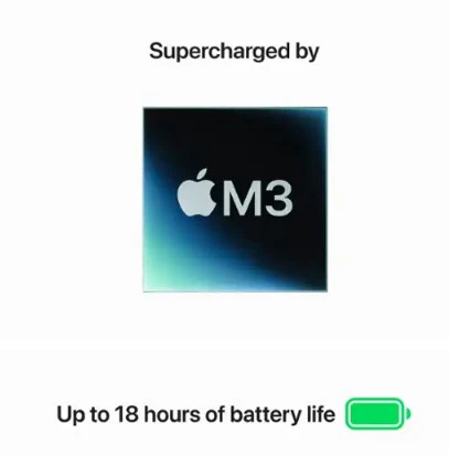 Apple MacBook Air 13-inch Apple M3 chip Built for Apple Intelligence 16GB Memory 256GB SSD - Image 3