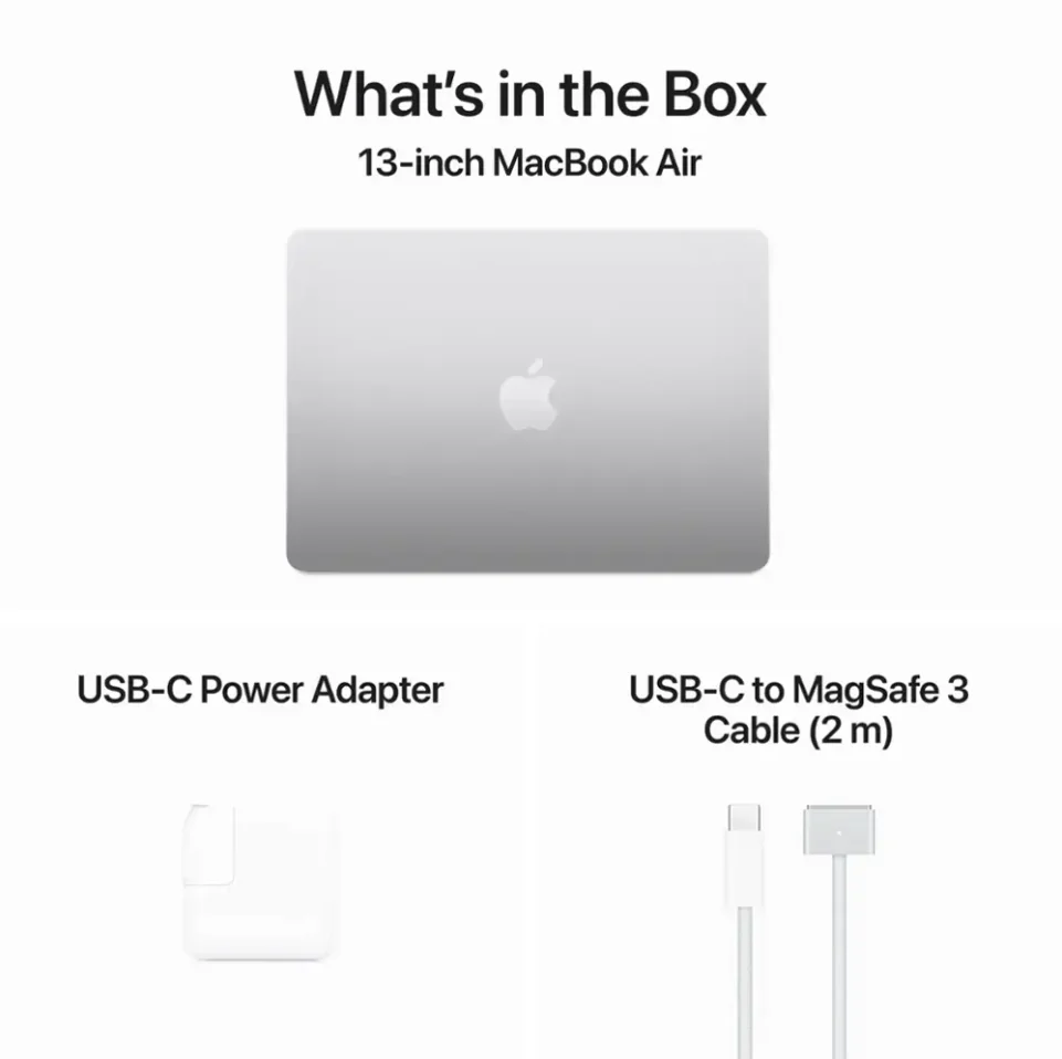Apple MacBook Air 13" Apple M3 Chip Built for Apple Intelligence - 24GB Memory - 512GB SSD - Silver - Image 7