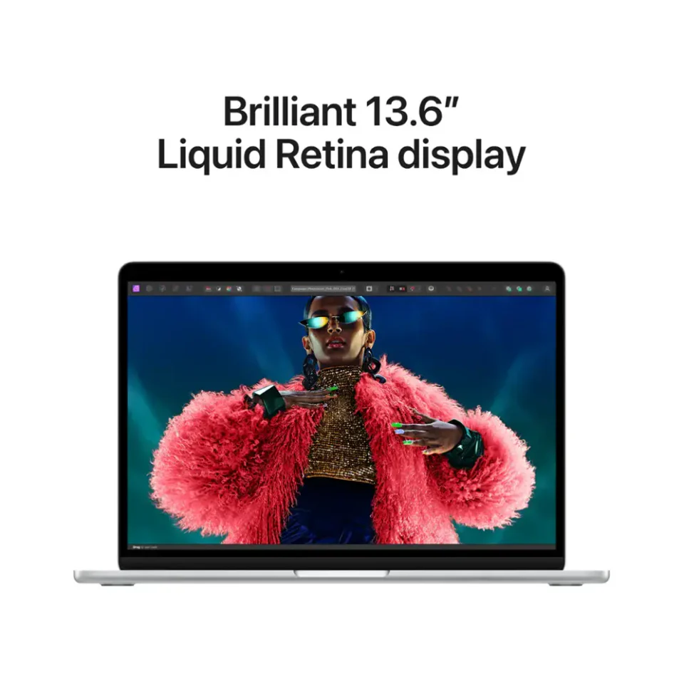 Apple MacBook Air 13" Apple M3 Chip Built for Apple Intelligence - 16GB Memory - 256GB SSD - Silver - Image 4