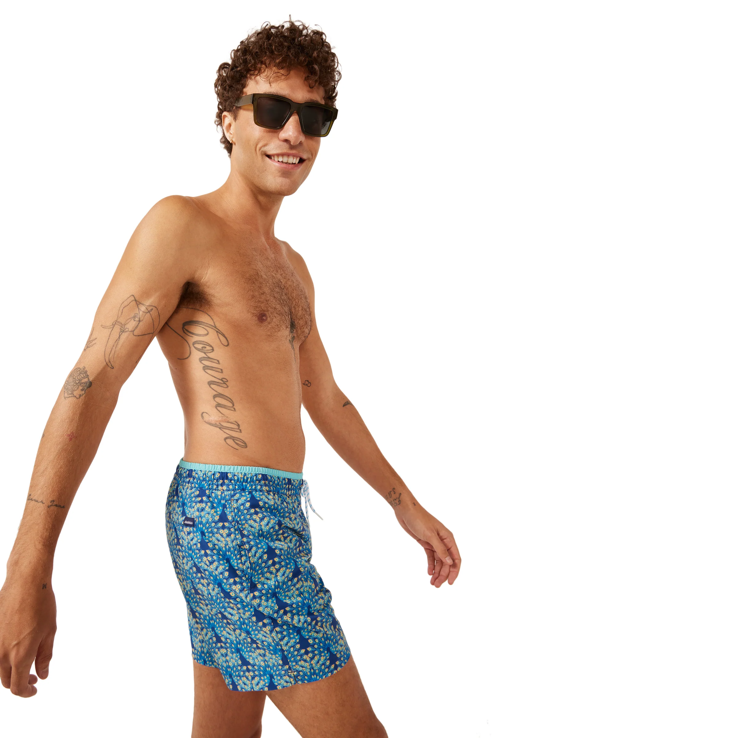 Chubbies Men The Fan Out 5.5" Classic Swim Trunks - Image 3