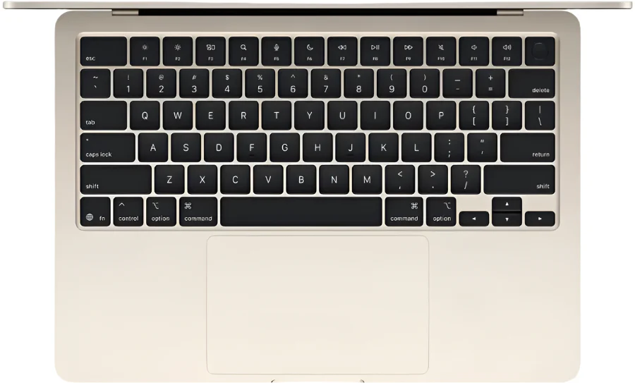 Apple MacBook Air 13-inch Laptop - Apple M4 chip Built for Apple Intelligence - 16GB Memory - 256GB SSD - Starlight - Image 2