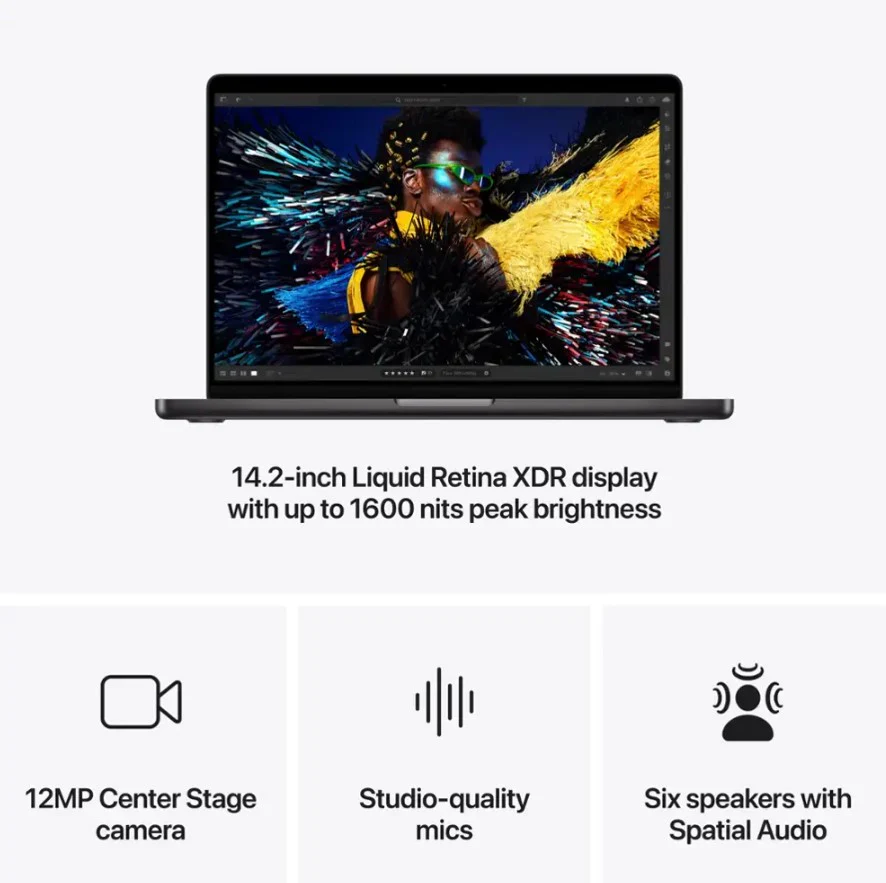 Apple MacBook Pro 14-inch Apple M4 Pro chip Built for Apple Intelligence 24GB Memory - Image 4