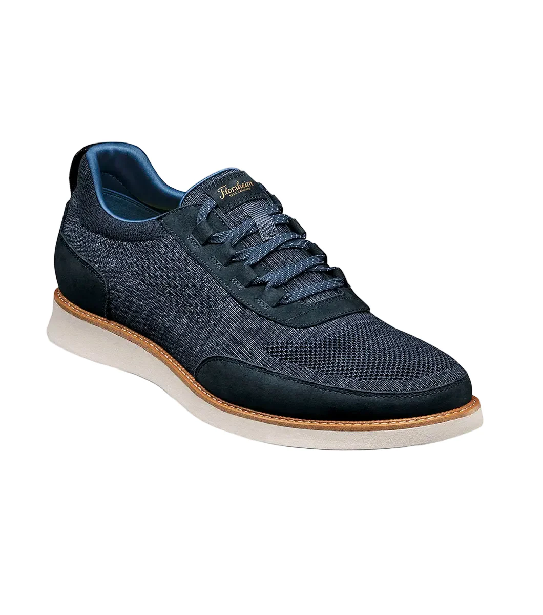 Florsheim Mens Launch Knit Elastic Lace Moc Toe Slip On Shoes - Image 3